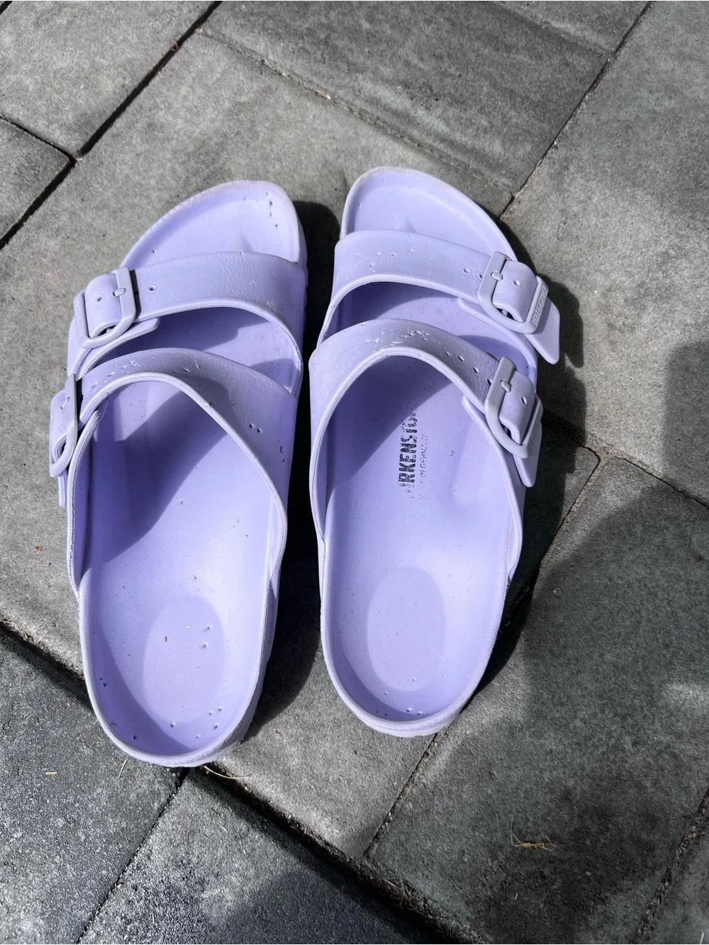 Birkenstock women’s EVA Sandals in Lavender